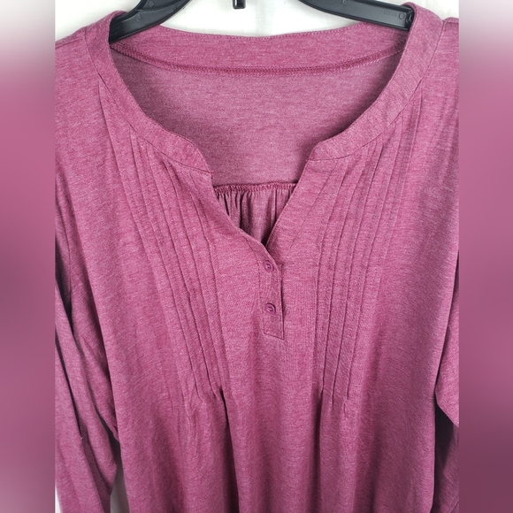 NWT Free To Live Women's Pink Long Sleeve Shirt Sz XXL - Picture 3 of 12